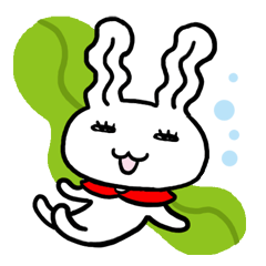 [LINEスタンプ] ウサワカメ