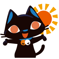 [LINEスタンプ] 黒猫 レムちゃん