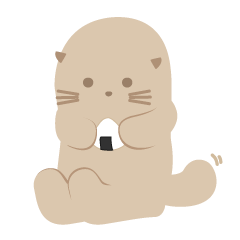 [LINEスタンプ] らっこのらーたん