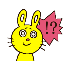 [LINEスタンプ] ゆるゆるウサギ