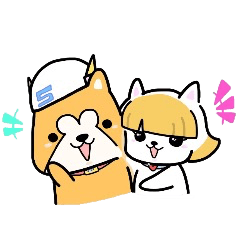 [LINEスタンプ] (B.B.B) ss3 シバマルとタマミ