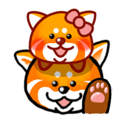 [LINEスタンプ] レッサーパンダ スタンプ 02の画像（メイン）