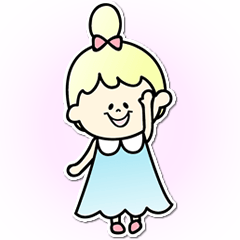 [LINEスタンプ] パステルシールちゃん