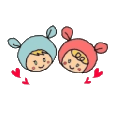 [LINEスタンプ] Lovely babiesの画像（メイン）