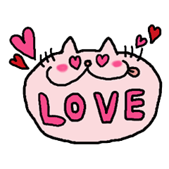 [LINEスタンプ] ふきだしゆるゆるねこの画像（メイン）