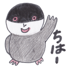 [LINEスタンプ] 文鳥人間