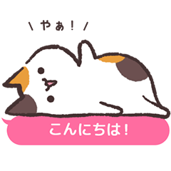 [LINEスタンプ] ふきだしにゃんこ！の画像（メイン）