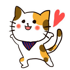 [LINEスタンプ] 日常で使える！色んな柄の猫達。