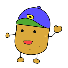 [LINEスタンプ] じゃがいもさん