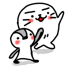 [LINEスタンプ] あざらしぽくのすけ2