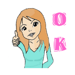 [LINEスタンプ] 日本の女子トーク