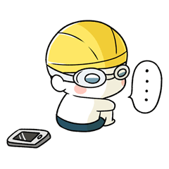 [LINEスタンプ] スイマーズスタンプ男の子用の画像（メイン）