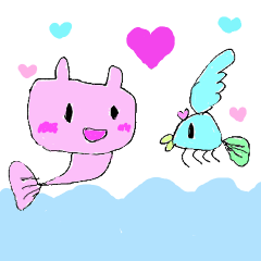 [LINEスタンプ] うさぎょと雑バード