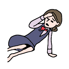 [LINEスタンプ] 接客業女子の画像（メイン）