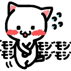 [LINEスタンプ] オノマトペにゃんこ！いっこめ！の画像（メイン）