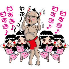 [LINEスタンプ] 20枚連続スタンプ〜殿様編