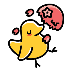 [LINEスタンプ] 明るい ピヨ