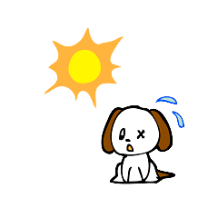 [LINEスタンプ] 小さなわんこ！！！