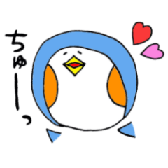 [LINEスタンプ] カラフルほっぺのぺんほほの画像（メイン）