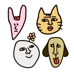 [LINEスタンプ] きもかわ動物