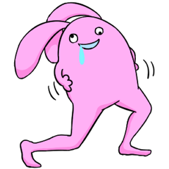 [LINEスタンプ] うさぎモンスターのスズキさん