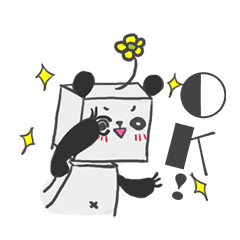 [LINEスタンプ] Fang Fang Pandaの画像（メイン）