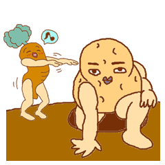 [LINEスタンプ] にんじゃが