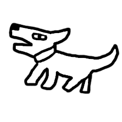 [LINEスタンプ] 猟犬