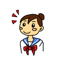 [LINEスタンプ] 女子中学生日記