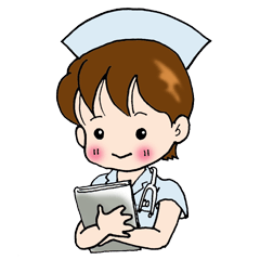 [LINEスタンプ] ナースの一日