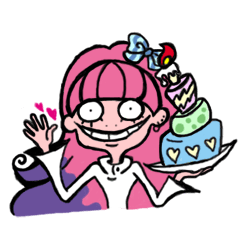 [LINEスタンプ] HALLO MANTHONIE