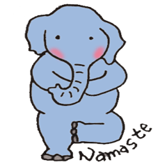 [LINEスタンプ] ヨガぞうの画像（メイン）