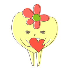 [LINEスタンプ] kokoro-chan
