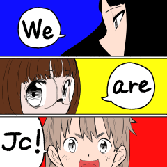 [LINEスタンプ] うぃーあーjc！ ～神戸ばぁじょん～の画像（メイン）