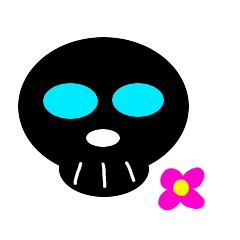 [LINEスタンプ] ガイコツくん