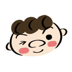 [LINEスタンプ] さまざまな表情（男の子）