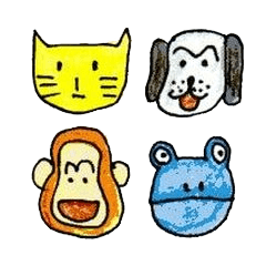 [LINEスタンプ] 色々な生き物たち。