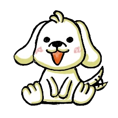 [LINEスタンプ] 可愛い犬のビションフリーゼ