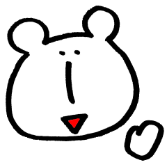 [LINEスタンプ] 国際派白クマくん