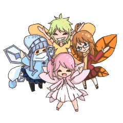 [LINEスタンプ] Fairy Girls