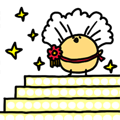 [LINEスタンプ] ねりぴよ 舞台観劇編の画像（メイン）