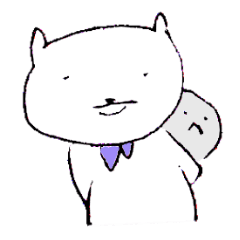 [LINEスタンプ] えりつきのねこ2