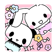 [LINEスタンプ] ちみうさぎちみパンダ