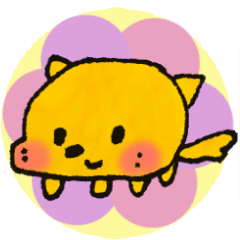 [LINEスタンプ] わんこの うにちゃんスタンプの画像（メイン）