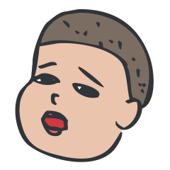 [LINEスタンプ] 乳児こーやん、心の声