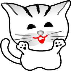 [LINEスタンプ] トラねこちゃんの画像（メイン）