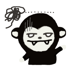 [LINEスタンプ] ape's life