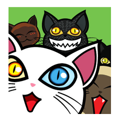 [LINEスタンプ] 17 Siamese Cat Vol.2の画像（メイン）