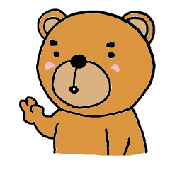 [LINEスタンプ] 北のヒグマおやじ 2の画像（メイン）