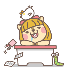 [LINEスタンプ] 絶滅危惧りしゅ 〜楽しい日常編 その2〜の画像（メイン）